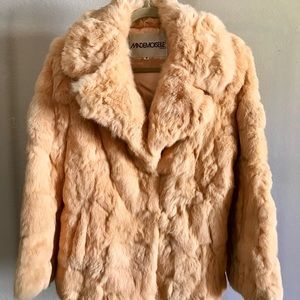 Vintage Rabbit Fur Coat